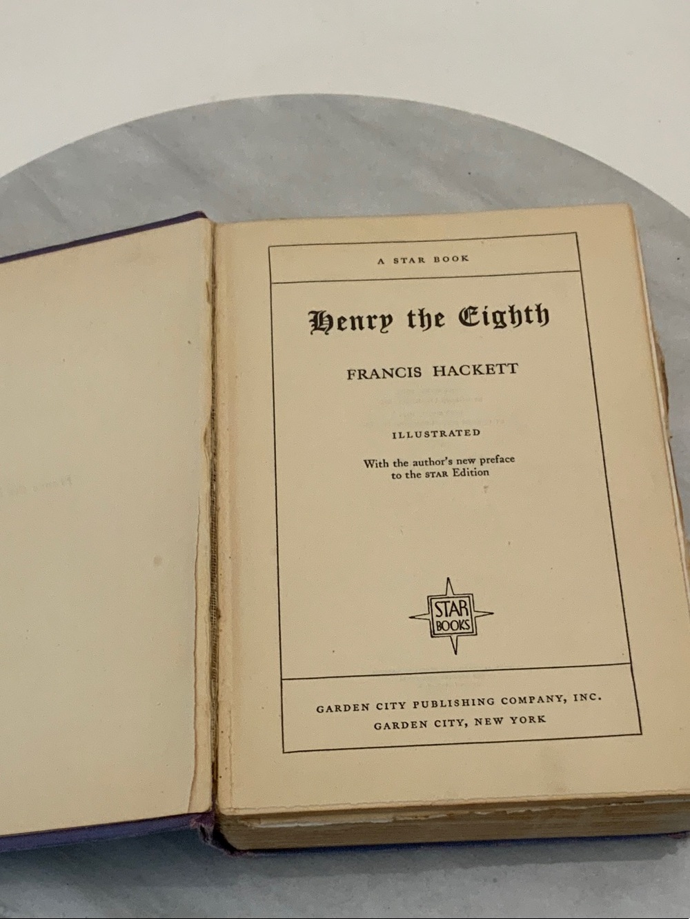 Old vintage book by Francis Hackett